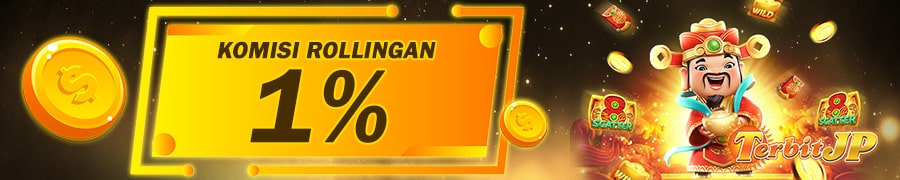 Bonus Turnover Rollingan 1% Mingguan