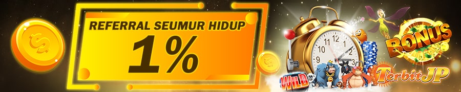 Bonus Referral 1% Seumur Hidup